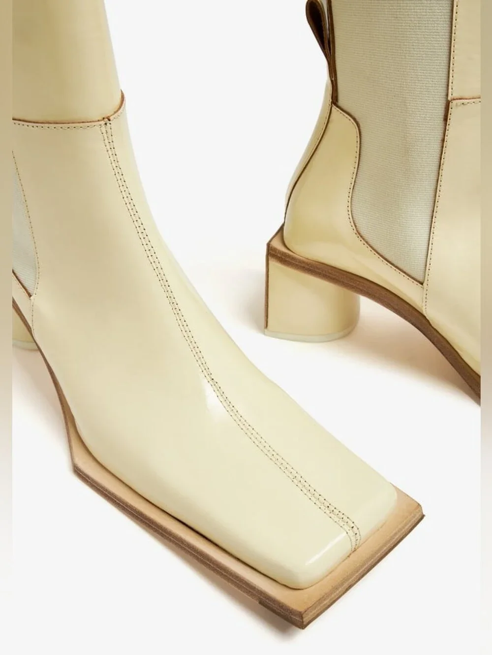 Miista Off-White Minnie Boots 38
